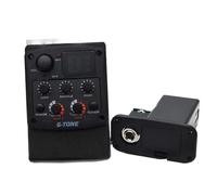Piezo Pickups Acoustic Guitar Preamp 3-Band EQ Equalizer With Reverb/Chorus/Delay/Wide And LED Tuner