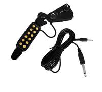 Piezo Pickups Acoustic Guitar Soundhole Pickup Volume Adjustable 2.9 Metre Cable Soundhole Pickup Folk Guitar Accessory