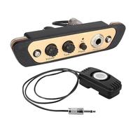 Piezo Pickups Cajon Box Drum Preamp Pickup Musical Instrument Pickup With Mic 1/4 Inch Output