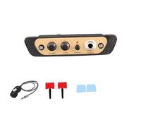 Piezo Pickups Cajon Box Drum Preamp Pickup Musical Instrument Pickup With Mic 1/4 Inch Output Guitar Pickup