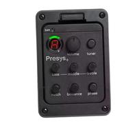 Piezo Pickups Classic Acoustic Guitar EQ Tuner Piezo Pickup Onboard Preamp EQ Tuner Acoustic Guitar Preamp