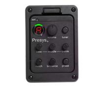 Piezo Pickups Classic Acoustic Guitar EQ Tuner Piezo Pickup Onboard Preamp EQ Tuner Acoustic Guitar Preamp Standard Accessories