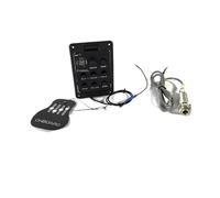 Piezo Pickups Classic Acoustic Guitar EQ Tuner Piezo Pickup Onboard Preamps 4-Band Equalizer Mic Blend Preamp