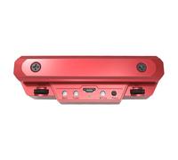 Piezo Pickups Classic Acoustic Guitar Pickup Folk Guitar Professional Acoustic Guitar Vibration Pickup Without Opening(X0-rose red)