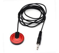 Piezo Pickups Clip Red Case Guitar Pickup Piezo Contact Microphone Pickup With 3.5 Mono Output Output
