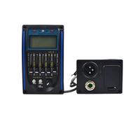 Piezo Pickups Guitar Pickup LC-5 5 Bands EQ Equalizer Acoustic Guitar Preamp EQ Equalizer Tuner Piezo Ceramic Pick-up Easy To Play