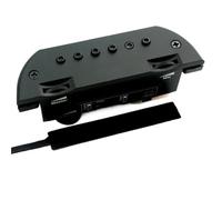 Piezo Pickups Guitar Pickup Mid-range Soft Tone Suit For 94-105mm Soundhole Acoustic Guitar Pickup Guitar Accessories