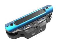 Piezo Pickups Guitar Pickup Preamp Soundhole Pickup With Volume & Tone Control Acoustic Guitar Accessories Pickup(Blue)