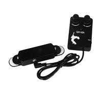 Piezo Pickups Guitar Sound Hole Pickup Classical Folk Acoustic Guitar Multifunctional Punch-free Sound Hole Tunable Pickup(Black)