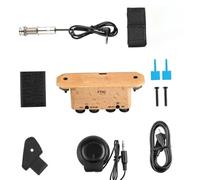 Piezo Pickups Guitar Sound Hole Pickup Reverberation Delay Effects Pickup Pickup Clip-on Rechargeable Enhancer Parts