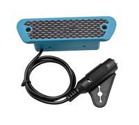 Piezo Pickups Guitar Transducer Amplifier With Microphone Tone Volume Control Guitar Tuner Pickup Musical Instrument Accessories