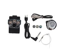 Piezo Pickups Guitar Vibration Pickup Accompaniment Resonance Pickup 3band EQ Equalizer Acoustic Guitar Accessories
