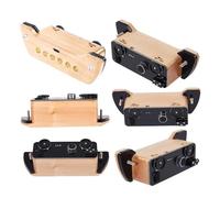 Piezo Pickups JC-A2 Acoustic Guitar Pickup Guitar Accessories Dual-Coil Active Pickup For Acoustic Guitar Guitar Accessories(Burlywood)