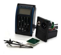 Piezo Pickups LC-5/4 5 Band Acoustic Guitar Preamp EQ Equalizer Pickup Tuner With Micro Phone Pickup For Acoustic Guitar(LC-4)