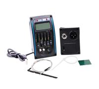 Piezo Pickups LC-5 5 Bands Acoustic Guitar Pickup EQ Preamp LCD Tuner Piezo Pickup Equalizer Professional Guitar Accessories