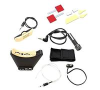 Piezo Pickups Microphone Sound Hole Equalizer Piezo Pickup Kit For Acoustic Folk Classical Guitar Professional Acoustic Guitar Pickup