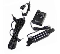 Piezo Pickups Music Lovers Acoustic Pickup Guitar Accessories Low Noise Guitar Pickup With Microphone Playing While Singing