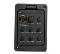 Piezo Pickups Pickup 4 Band Acoustic Guitar Pickup With Tuner 301/201 Mic Blend Preamp EQ Tuner Guitar Amplifier Guitar Truss(A201)