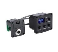 Piezo Pickups Pickup Ukulele Pickup 3 Band EQ Equalizer Tuner With LCD Display String Instrument Accessories Acoustic Guitar Pickup
