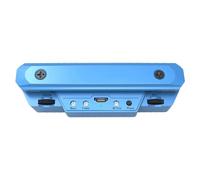 Piezo Pickups Pickup X0 Folk Acoustic Guitar No Hole Punching Professional Performance Plus Vibration Electric Box Amplification(Blue)