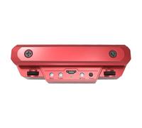 Piezo Pickups Pickup X0 Folk Acoustic Guitar No Hole Punching Professional Performance Plus Vibration Electric Box Amplification(Red)