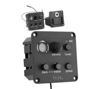Piezo Pickups Piezo Pickup Onboard Preamp Classic Acoustic Guitar EQ Tuner Piezo Pickup EQ Equalizer Acoustic Guitar Accessories