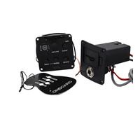 Piezo Pickups Piezo Pickup Onboard Preamp Classic Acoustic Guitar EQ Tuner Piezo Pickup EQ Equalizer + Accessories