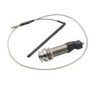 Piezo Pickups Portable Guitar Endpin Preamp Pickup Bridge Saddle EQ Piezo 6.35mm Socket With Ukulele Acoustic Pickup Accessory