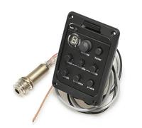 Piezo Pickups Presys 301 4 Band Acoustic Guitar Pickup With Tuner Mic Blend Preamp EQ Beat Board With Soft Piezo 201 VT1(B)