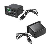 Piezo Pickups Professional Acoustic Guitar 3-Band EQ Equalizer Tone And Volume Amplifier Preamp Piezo Pickup With Tuner Phase Function