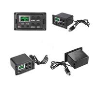 Piezo Pickups Professional Acoustic Guitar 3-Band EQ Equalizer Tone Volume Amplifier Preamp Piezo Pickup Tuner