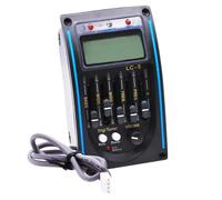 Piezo Pickups Professional LC-5 5 Bands Acoustic Guitar Pickup EQ Preamp LCD Tuner Piezo Pickup Equalizer