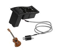 Piezo Pickups Standard 4 Band Guitar Pickup Acoutic Guitar EQ Piezo Pickup Acoustic Guitar Pickup Preamp Amplifier Equalizer Tuner