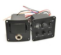 Piezo Pickups Standard Acoustic Guitar Pickup ISYS+ EQ Preamp For Acoustic Guitarra Amplifier Adjustable Sound Guitar Accessories