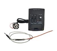 Piezo Pickups Ukulele Piezo Guitar Pickup Preamp 2-Band EQ Equalizer Tuner Pickup Professional Guitar Accessories(B)