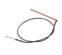 Piezo Pickups Under-Saddle Piezo Pickup Red Under Saddle Piezo Pickup With 2.5mm Output For Acoustic Classical Guitar(B)