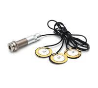 Piezo Pickups Universal Guitar Pickup 3 Head Piezo Transducer For Acoustic Guitar Ukulele Mandolin Professional Guitar Accessories(Without cover)
