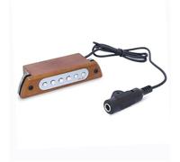 Piezo Pickups Wood Acoustic Guitar Sound Hole Pickup Magnetic Pickup For 39"/40"/41"/42" Guitar Accessories Instrument Parts