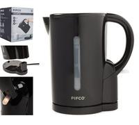 PIFCO 1.7L Capacity BLACK ELECTRIC HOT BOILING WATER KETTLE CORDLESS BREW JUG