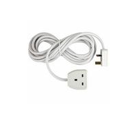 Pifco 1G3M High-Quality One Gang Extension Three Meter Lead Socket White