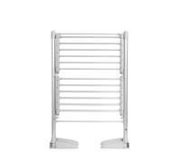 PIFCO 2 Tier Heated Airer, 24 Heating Tubes, 200W, Foldable Clothes Dryer with Heat Cover, 20kg Capacity