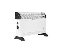 PIFCO 2KW White Home/Office Convector Heater 3 Heat Settings Standing Portable