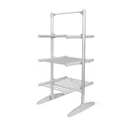 PIFCO 3-Tier Heated Clothes Airer, 30 Heated Bars, 24kg Capacity, Foldable Design, Anti-Slip Feet