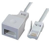 PIFCO 5 Meter Telephone Extension Lead TEL1016 - White