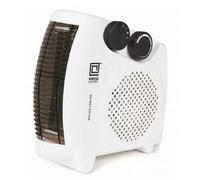 PIFCO Dual Position Portable Fan Heater with Thermostat 2KW - White UK