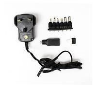 Pifco ELA1133 600 mAh AC/DC Connect-It Power Adapter - Black