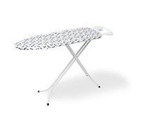 Pifco® Medium Ironing Board - Cover Machine Washable, Foldable, Height Adjustable, And Ultra Lightweight Iron Board - Sturdy 4 Leg With Strong Frame And 100% Cotton Cover Ironing Boards - Perfect For