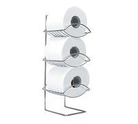 Pifco Oceana 3 Tier Toilet Roll Holder Chrome