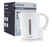 PIFCO® White Kettle - 1.7 Litre Capacity - 2200W Cordless Electric Kettle - BPA Free - Auto Shut-Off and Boil-Dry Protection - Anti-Scale Filter and