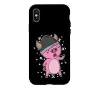 Pig as Viking Case for iPhone X/XS